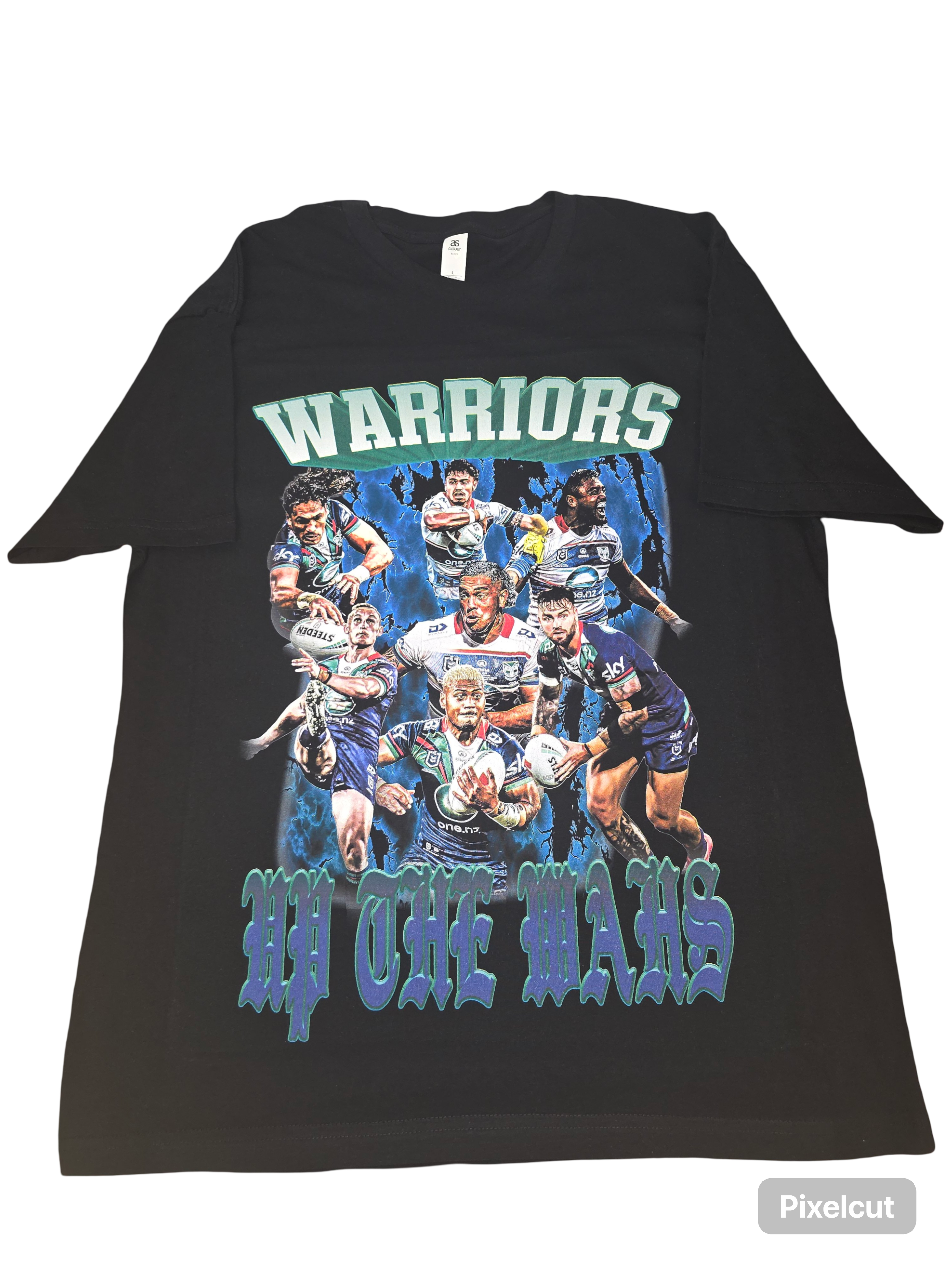 "UP THE WAHS" Block Tee