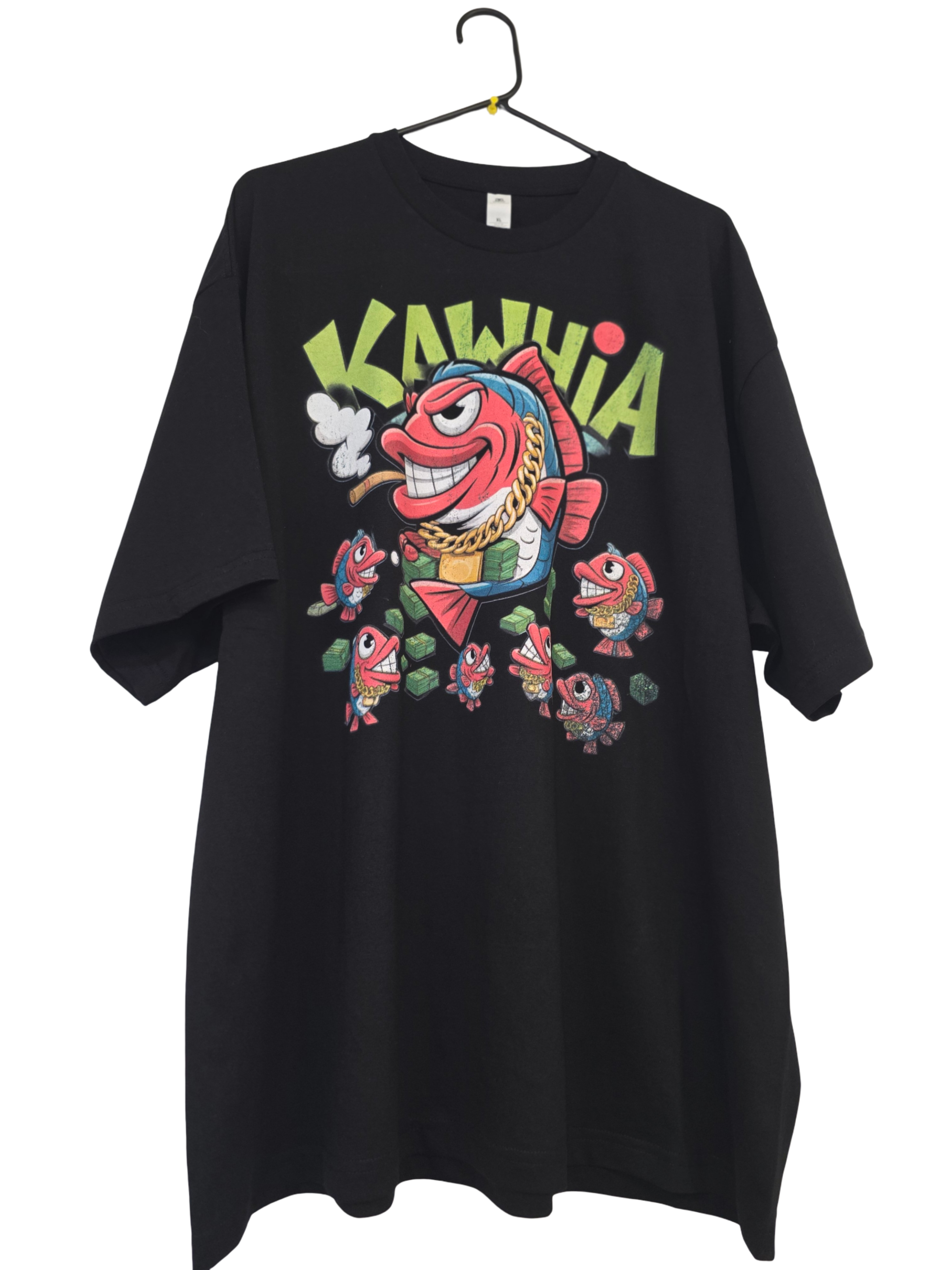 "Kawhia exclusive" Heavy box T-shirt