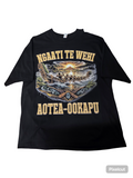 Ngaati Te Wehi Aotea-Ookapu Waka Heritage Graphic T-Shirt