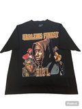 "HARLEMS FINEST" BIG L Block Oversized Tee